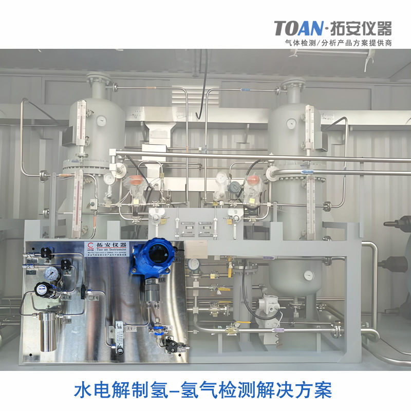 水电解制氢----氢气检测解决方案